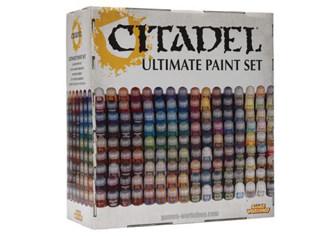 complete citadel paint set.